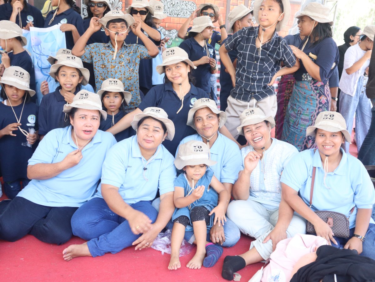 Hut Gelora Kasih Di Pantai Cermin ke 58 Tahun - 2